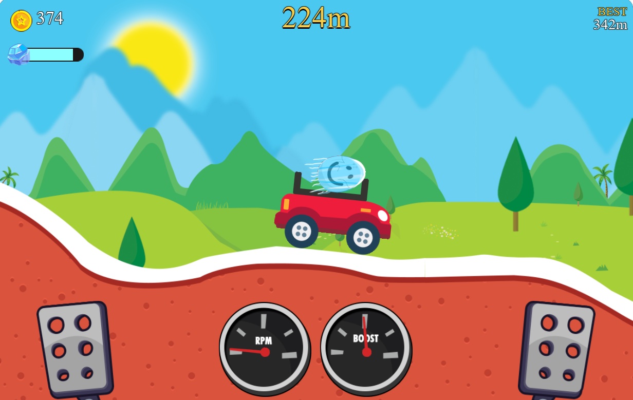 Eggy Car Game Screenshot