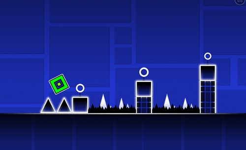 Geometry Dash Gameplay Screenshot